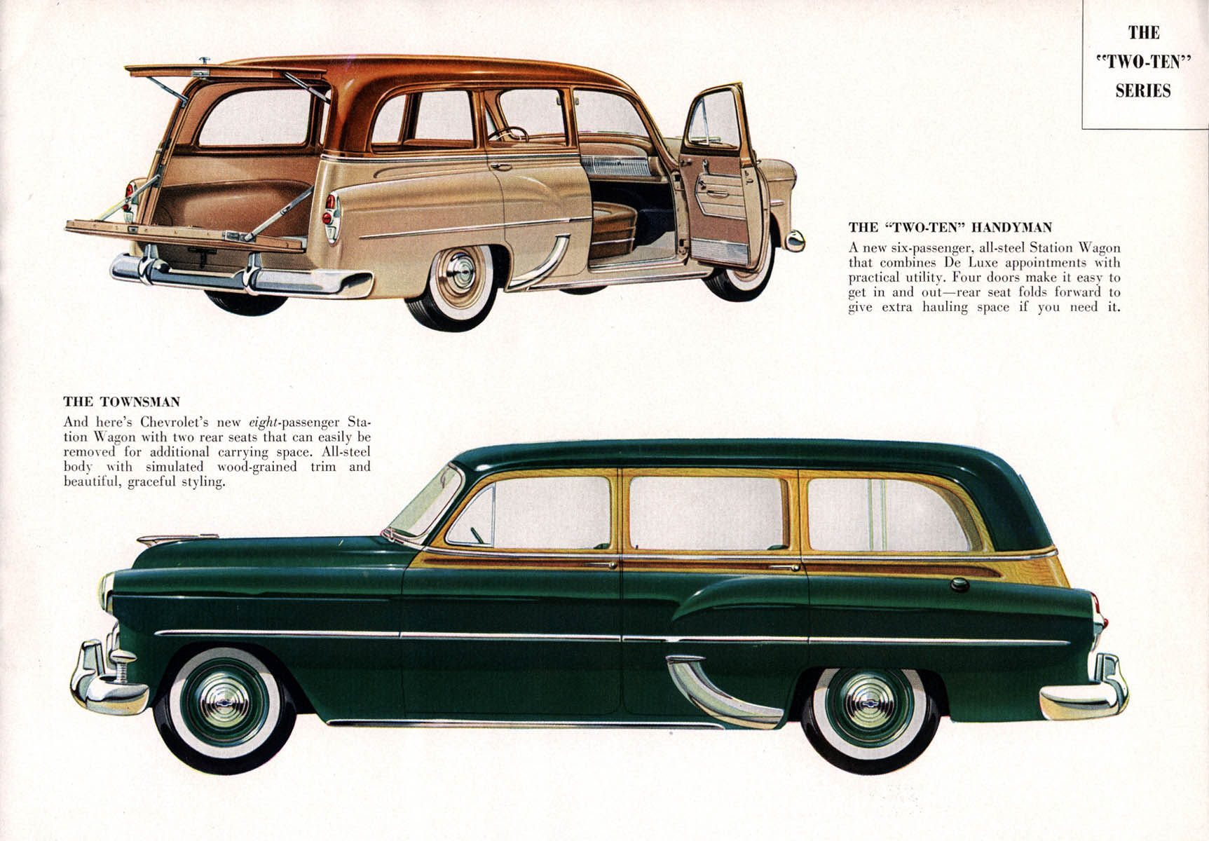 1953 Chevrolet Brochure Page 2